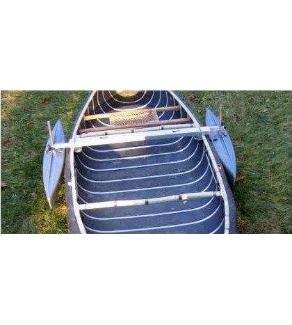 Canoe Stabilizer.  Helps Prevent Tipping.  Streamlined.  Clamps on. Kayaks too!