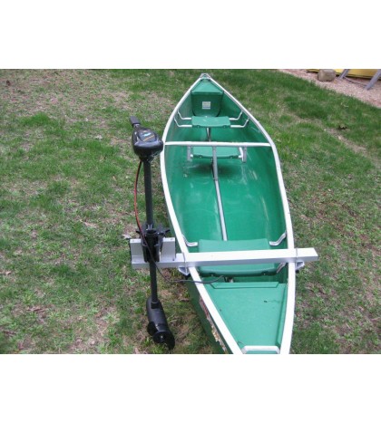 Canoe Motor Mount, Aluminum, Heavy Duty