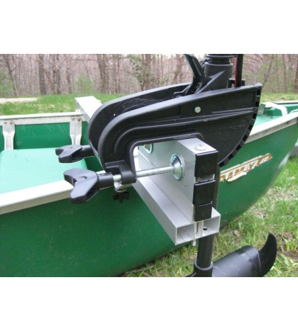 Canoe Motor Mount, Aluminum, Heavy Duty