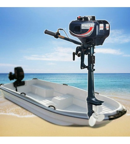 2/4-Stroke 3.5/6.5/18 HP Outboard Motor Fish Boat Trolling Engine Water Cooling