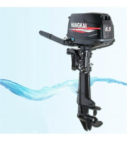 2/4-Stroke 3.5/6.5/18 HP Outboard Motor Fish Boat Trolling Engine Water Cooling