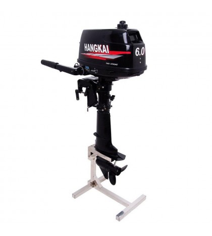 2/4-Stroke 3.5/6.5/18 HP Outboard Motor Fish Boat Trolling Engine Water Cooling