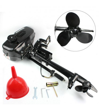 2/4-Stroke 3.5/6.5/18 HP Outboard Motor Fish Boat Trolling Engine Water Cooling