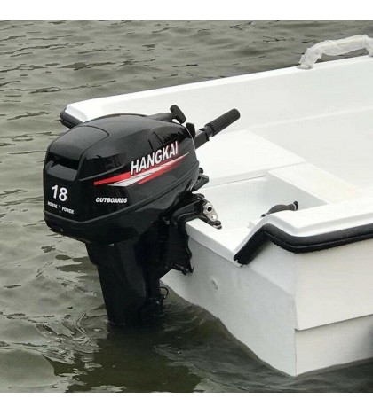 2/4-Stroke 3.5/6.5/18 HP Outboard Motor Fish Boat Trolling Engine Water Cooling