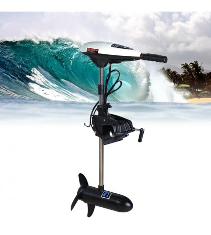 45lbs Electric Trolling Motor 12V 480W Outboard Engine Fishing Boat Motor 20KG
