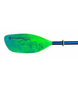 Perception Kayak Universal Kayak Paddle 2 Piece Lime/Blue 230cm/90.5