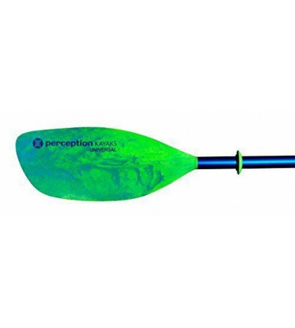 Perception Kayak Universal Kayak Paddle 2 Piece Lime/Blue 230cm/90.5