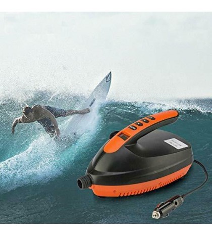 High Pressure SUP Air Pump,Portable 12V Digital Compact Electric Air Pump Compr