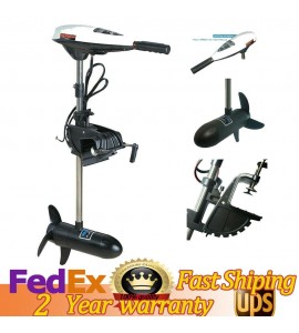 65LBS Electric Outboard Engine Boat 660W Trolling Motor for Fishing Boat Kayak
