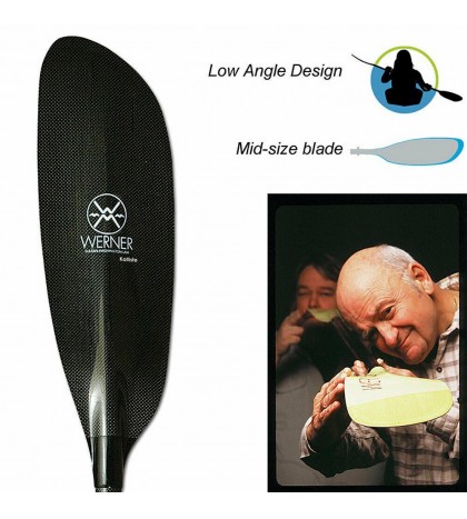 Werner Kalliste Carbon Bent Shaft Kayak Paddle