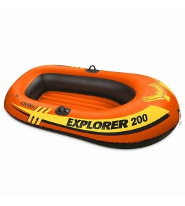 Intex Explorer Youth Boat Raft (Oars/Pump Not Included) (Open Box) (2 Pack)