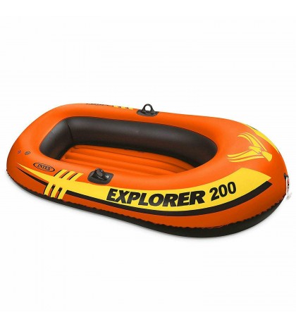 Intex Explorer Youth Boat Raft (Oars/Pump Not Included) (Open Box) (2 Pack)