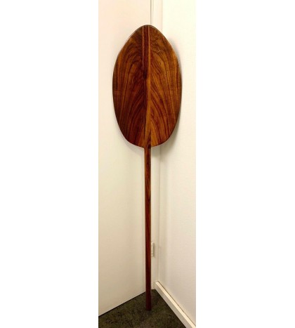 Koa 5ft Paddle with Oversized Blade - Hawaiian Outrigger Canoe Paddling