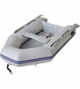 WEST Marine MS-275 Performance Raft  Floor Inflatable Boat & Oars Gray