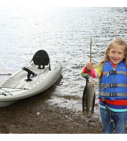 Lifetime Hydros Angler 85 Fishing Kayak River Lake Sports - COLOR NOT GUARANTEED