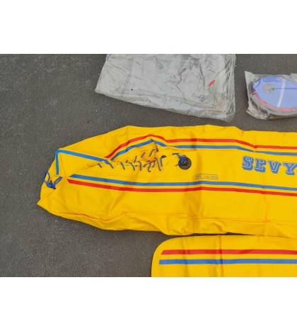 MALBORO SEVYLOR INFLATABLE 2 PERSON KAYAK TAHITI K-79 BOAT CLASSIC w/ PADDLES