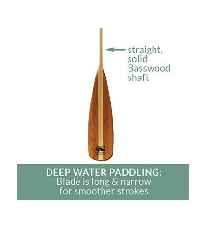 BENDING BRANCHES Beavertail Canoe Paddle Beavrtail Canoe 54
