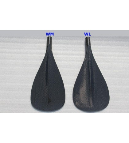 ZJ SPORT Hot Sells Hybrid Outrigger Canoe Paddle With Straight Wooden Shaft