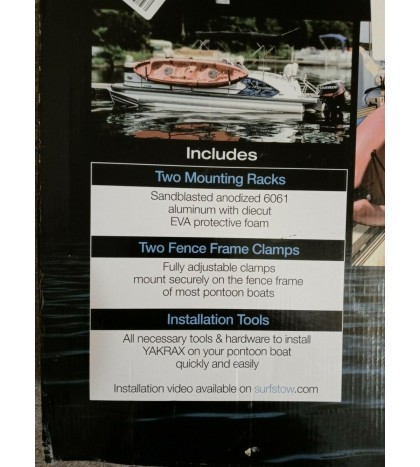 SURFSTOW  YAKRAX 50061 SINGLE BOARD STORAGE RACK SYSTEM