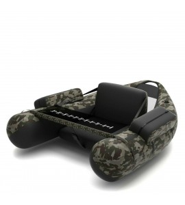 Fishing Kayak Boat Inflatable Dry Waterproof 1 Person Set Float Tube Hand Pump