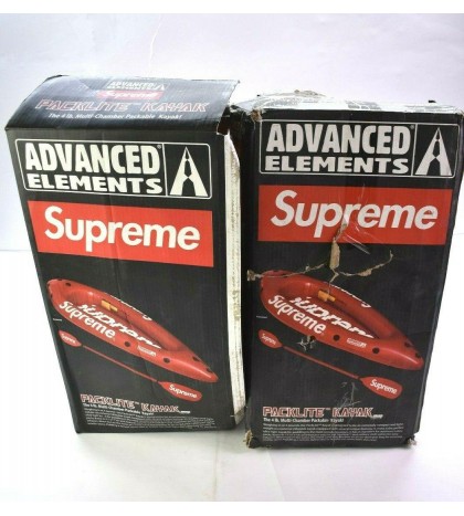Supreme Advanced Elements Packlite Kayak Red 4 lb Multi-Chamber Packable New
