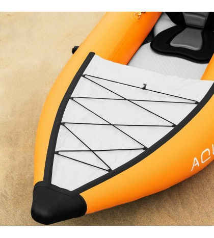 AquaTec Inflatable Kayaks [2 Sizes] | WATER SPORT BOAT With Pump, Bag & Paddles