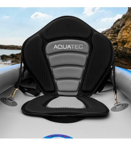 AquaTec Inflatable Kayaks [2 Sizes] | WATER SPORT BOAT With Pump, Bag & Paddles