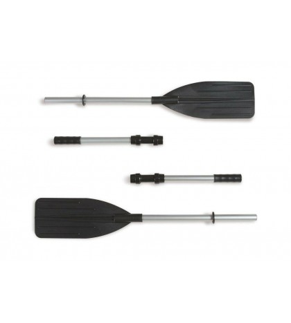 Intex Excursion Inflatable Boat Series 5-person w/ Aluminum Oars & Air Pump