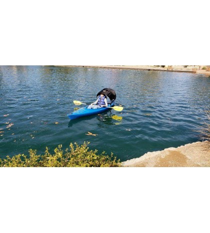 Kayak Bimini Top Kybrella Adjustable Sun Shade Waterproof NO KAYAK  BIMINI ONLY
