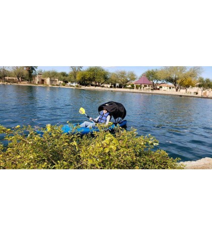 Kayak Bimini Top Kybrella Adjustable Sun Shade Waterproof NO KAYAK  BIMINI ONLY