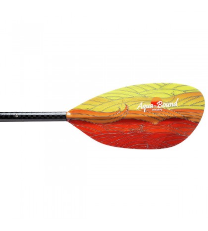 Aqua-Bound Whiskey Fiberglass 4-Piece Posi-Lok Paddle - Straight Shaft