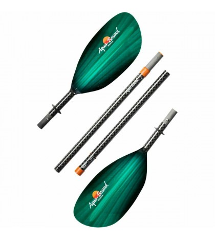 Aqua-Bound Whiskey Fiberglass 4-Piece Posi-Lok Paddle - Straight Shaft