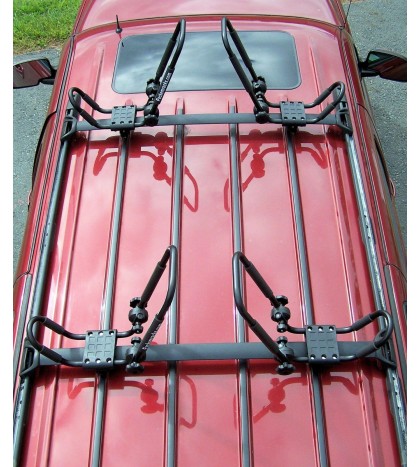 2 Sets Stainless Folding Roof Kayak J-Style Racks PK-KR FOLD Stainless2