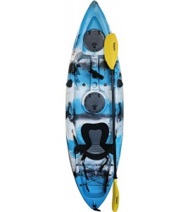 Whale Runner 9’0 Fishing Kayak - (inc. seat, paddle and swivel rod holder)