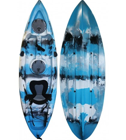 Whale Runner 9’0 Fishing Kayak - (inc. seat, paddle and swivel rod holder)