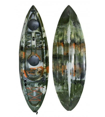 Whale Runner 9’0 Fishing Kayak - (inc. seat, paddle and swivel rod holder)