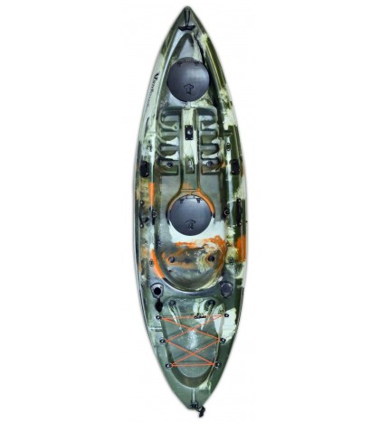 Whale Runner 9’0 Fishing Kayak - (inc. seat, paddle and swivel rod holder)