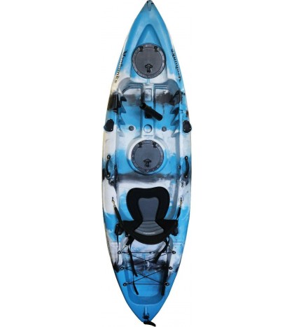 Whale Runner 9’0 Fishing Kayak - (inc. seat, paddle and swivel rod holder)