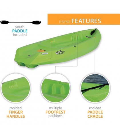 Lifetime Wave 6' Youth Kayak (Paddle Included) MESSAGE ME COLOR INTERESTED THX!