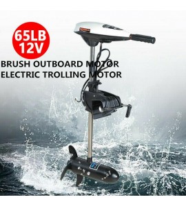 Electric 65lb 12V 660W Brush Thrust Trolling Motor Outboard Engine Boat Moroe US