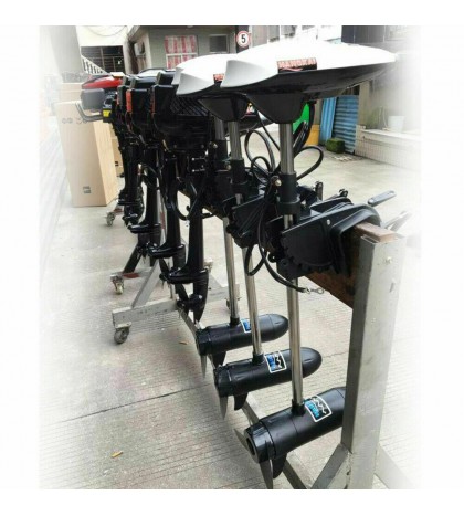 Electric 65lb 12V 660W Brush Thrust Trolling Motor Outboard Engine Boat Moroe US