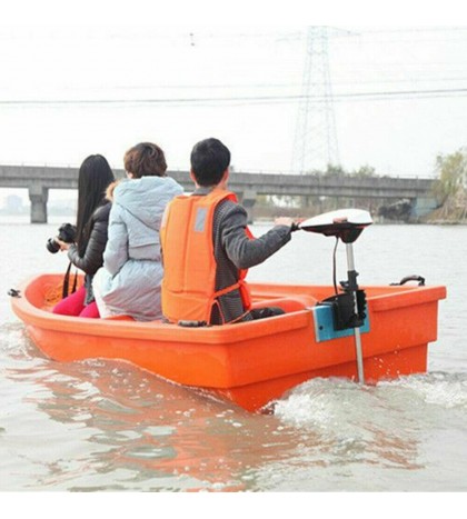 Electric 65lb 12V 660W Brush Thrust Trolling Motor Outboard Engine Boat Moroe US