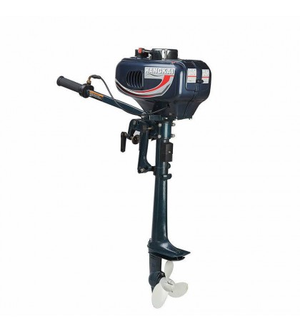 Boat 2-Stroke 3.5HP Outboard Motor Fishing Boat Engine,Water Cooling System