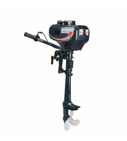 Boat 2-Stroke 3.5HP Outboard Motor Fishing Boat Engine,Water Cooling System