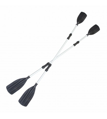 Bestway 126 x 35 Inches Lite-Rapid X2 Inflatable Kayak Float with Oars (2 Pack)