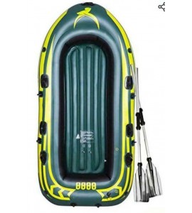 Inflatable boat, Fishing boat, 2,3,4 person boat(oar, cushion,rope,pump)