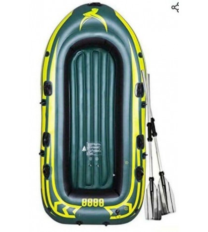 Inflatable boat, Fishing boat, 2,3,4 person boat(oar, cushion,rope,pump)