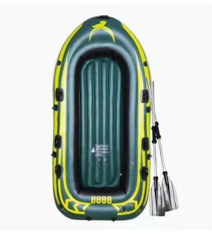 Inflatable boat, Fishing boat, 2,3,4 person boat(oar, cushion,rope,pump)