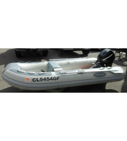 PRICE REDUCED W MARINE PRISTINE 11' PONTOON & CASE LOCAL PICKUP ONLY, $2,000 NEW