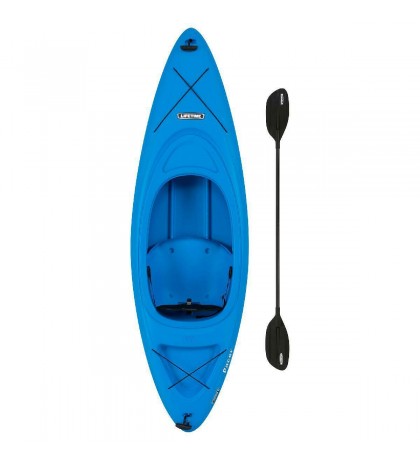 New original Lifetime Pacer 8 ft Kayak (w/Paddle) dragonfly blue/lime green colo